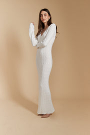 CABLE KNIT GOWN