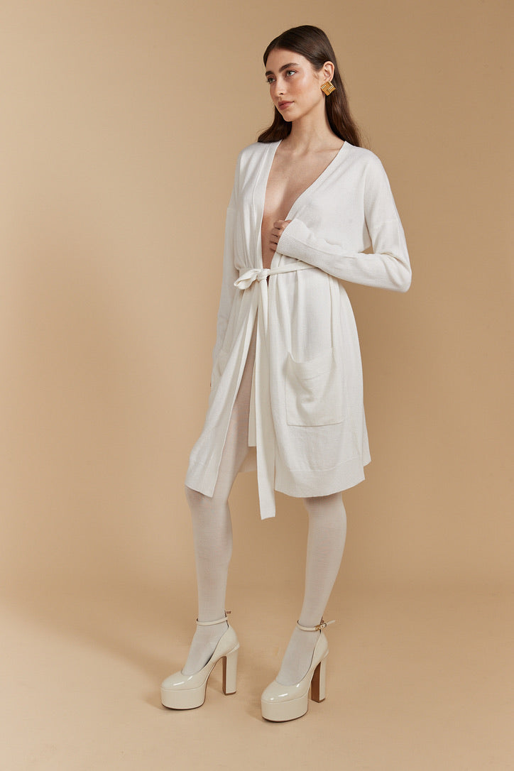LONG LINE CARDIGAN