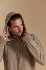 ZIPPER LOUNGE HOODIE