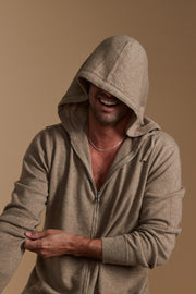 ZIPPER LOUNGE HOODIE