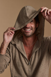ZIPPER LOUNGE HOODIE