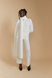 CABLE KNIT PANT