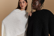 CABLE KNIT SCARF