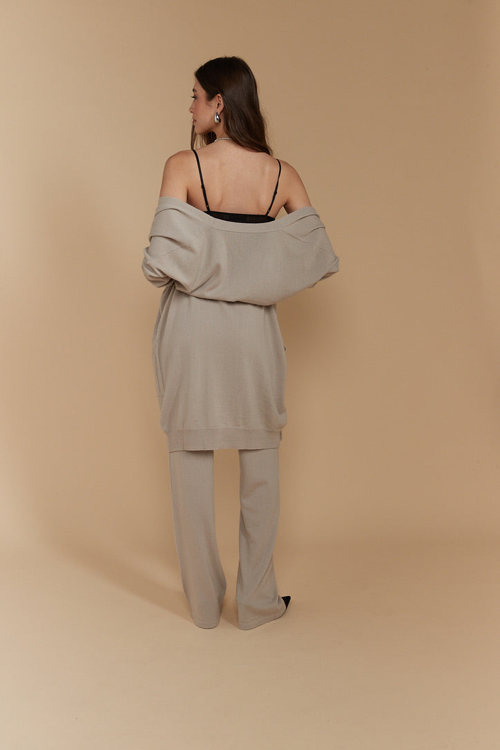 LONG LINE CARDIGAN