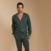 ZIPPER LOUNGE HOODIE